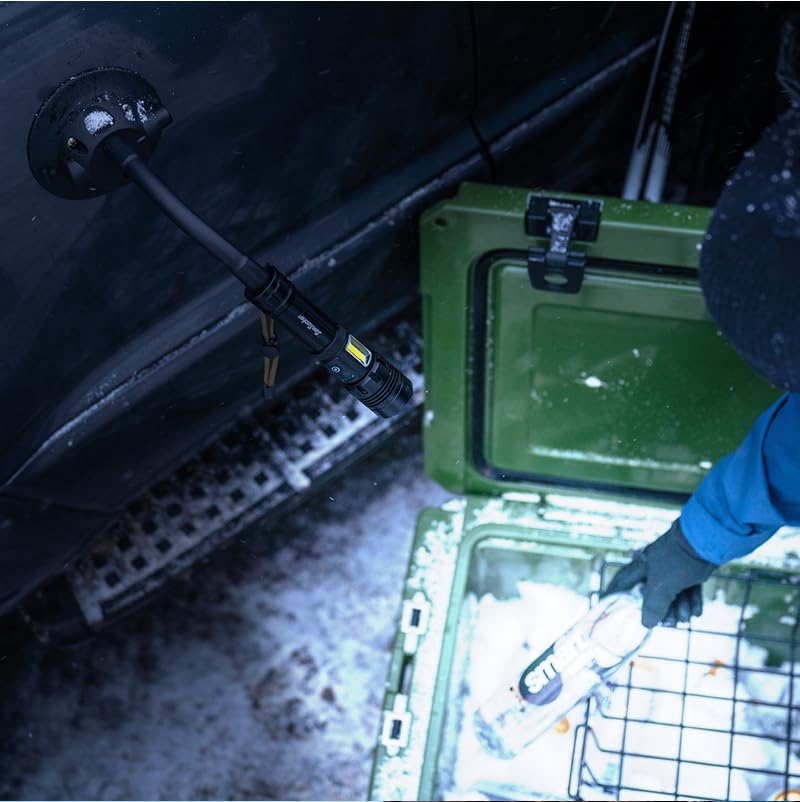 Heavy-Duty SEASUCKER Flashlight Mount