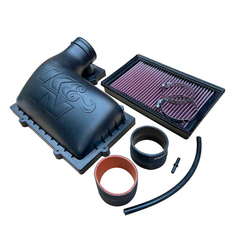 Cold Air Intake Kit K&N: High Performance, Increase Horsepower up to 7.3HP / 26TQ: Compatible with 2015-2023 AUDI A3; 2015-2015 VOLKSWAGEN Golf; 2022-2023 VOLKSWAGEN Tiguan, 57S-9508