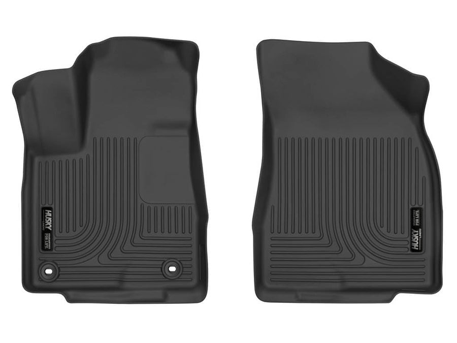 Husky Liners Floor Mats X-act Contour | Fits 2014 - 2019 Toyota Highlander | Front Row, 2-pc Black - 52311
