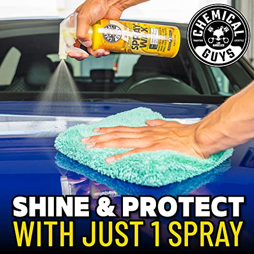 Chemical Guys Blazin' Banana Spray Wax - Carnauba Car Wax Spray for High Gloss Shine and Protection, Safe for Cars, Trucks, SUVs, RVs, and More - 16 oz