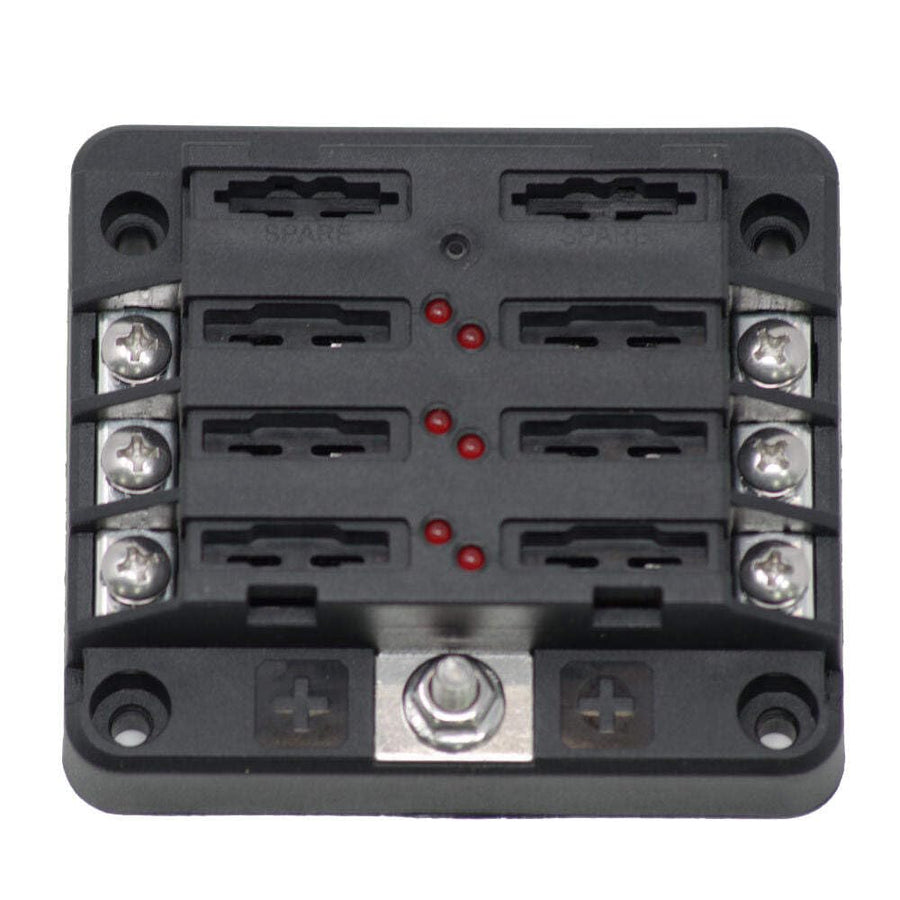 RT Fuse Block Egis 6 Position w/LED Indication