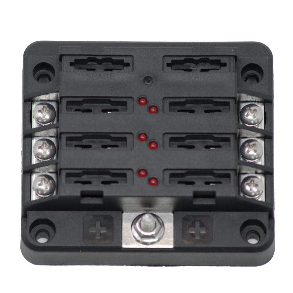 RT Fuse Block Egis 6 Position w/LED Indication