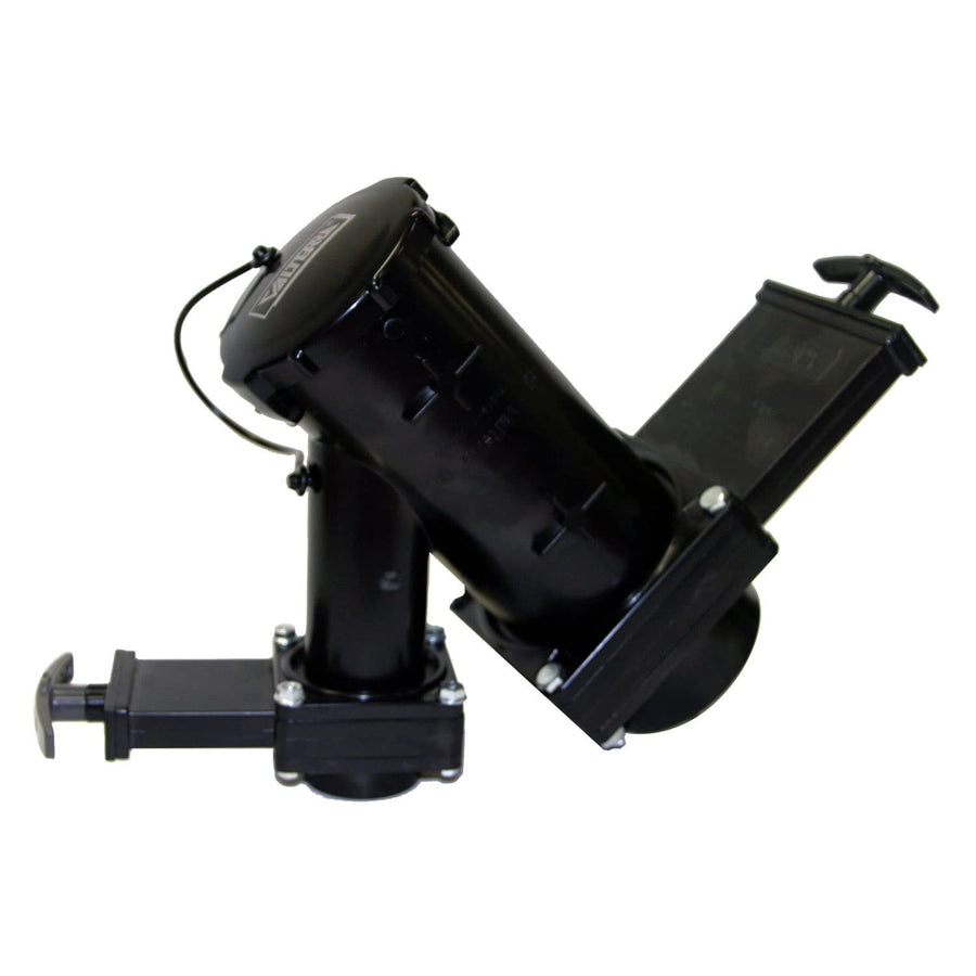 Valterra - Wye Black Rotating Valves 3" Spigot X 1-1/2" Spigot X 3" Bayonet Cap