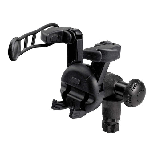 Adjustable RAILBLAZA Mobile Device Mount Holder with High Gripping Power and Rubber Pads for Boat, Kayak, ATV, or Motorcycle