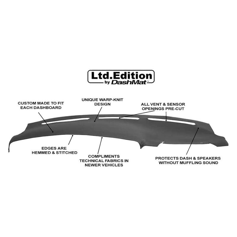 Custom Dash Cover Limited Edition by DashMat Black 62201-00-25