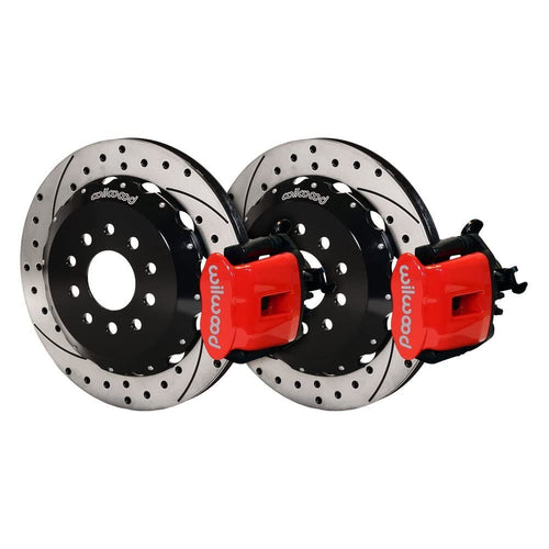Rear CPB Kit, 12.88", Drilled, Red