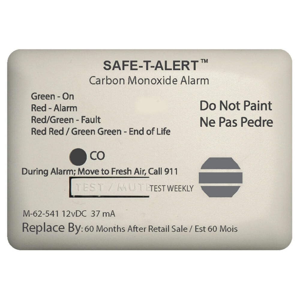 62-541-MARINE-WT MTI Industries Detector Marine Co Alarm White