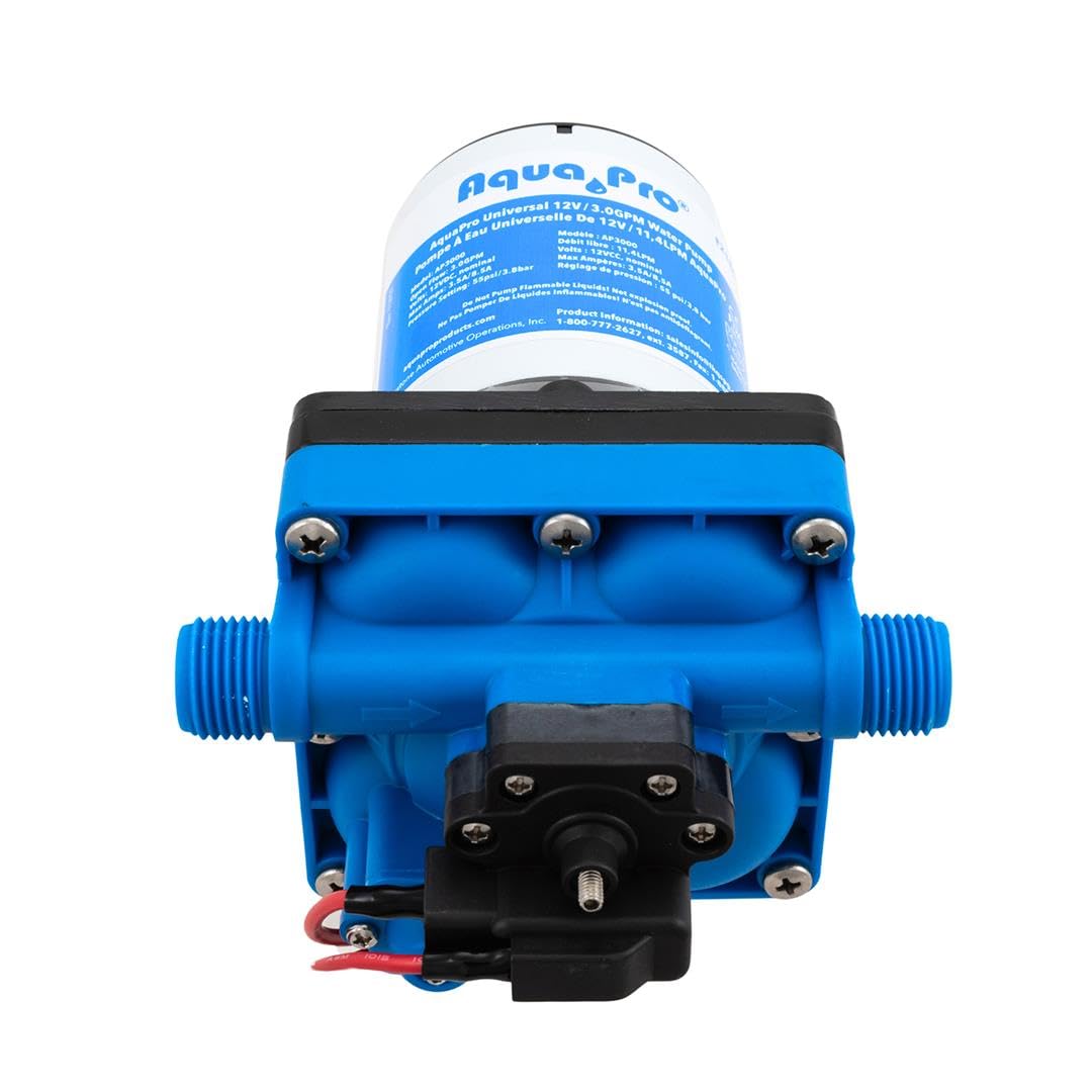 3.0Gpm Aquapro 21847 12V MUL-Fixture Pump