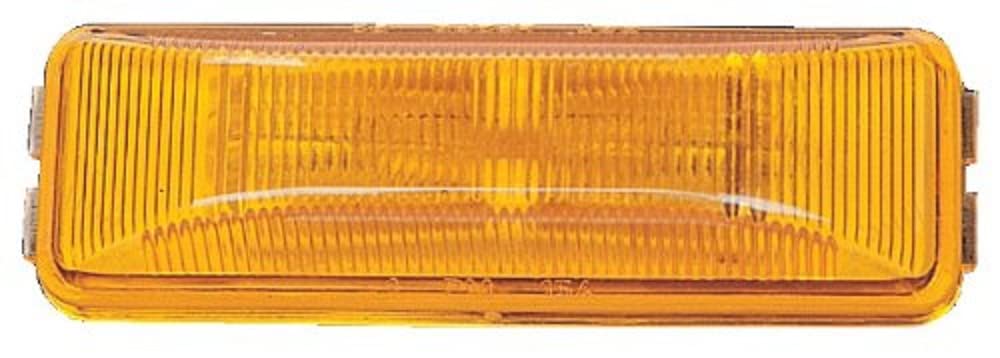 Amber Peterson 154A Incandescent Marker/Clearance PC-Rated Rectangle, 3 13/13 inches
