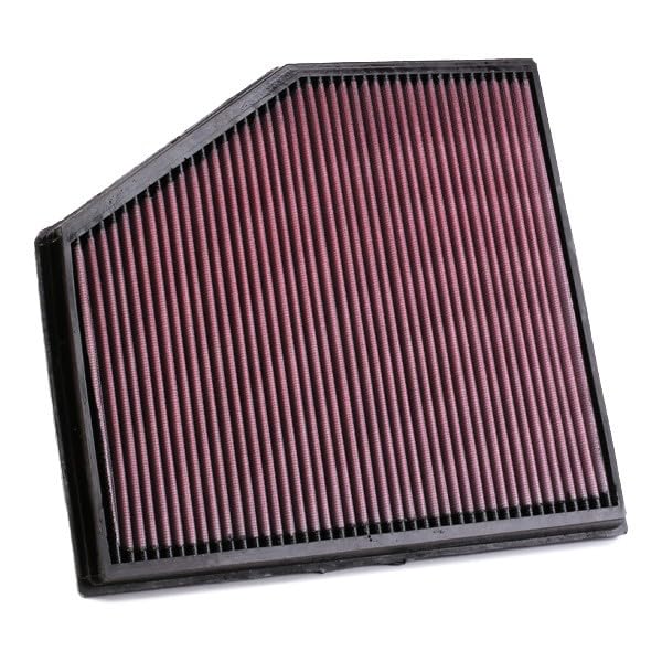 K&N Engine Air Filter: Washable, Increase Power & Acceleration, Premium, Replacement Car Air Filter: Compatible with 2003-2011 BMW (650i, 520i, 540i, 550i, 545i, 645Ci), 33-2294