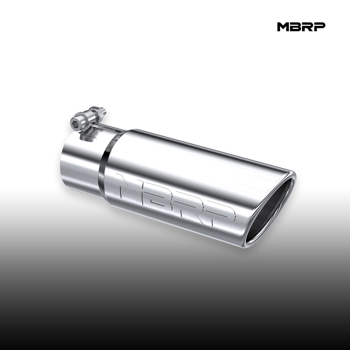 3 1/2" O.D. Angled Rolled Exhaust Tip MBRP (T304)