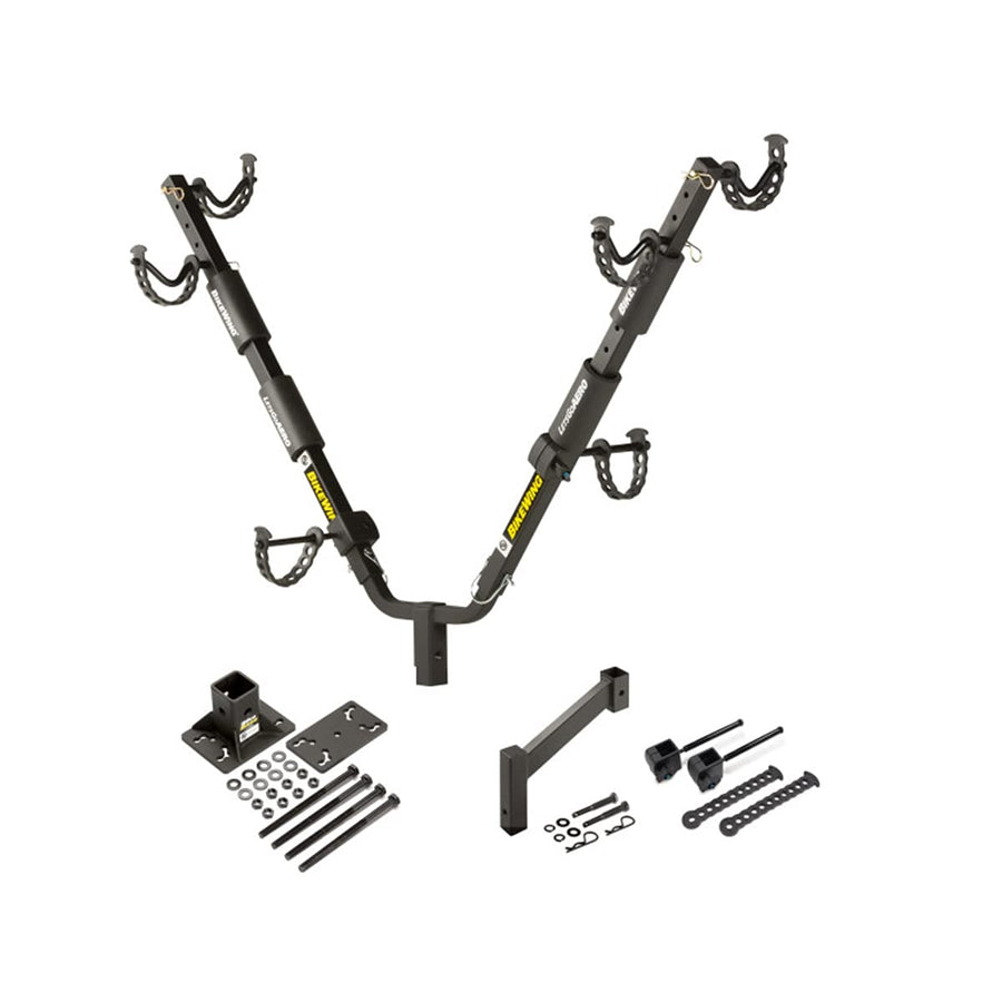 Hitch-It Double Bike Carrier System Black - Let's Go Aero 731138