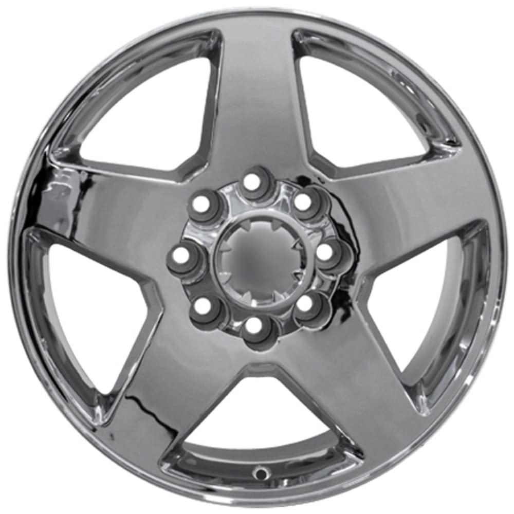 Chrome Wheel OE Wheels LLC CV91A-20085-8650-12C Painted (20 x 8.5 inches /8 x 165 mm, 12 mm Offset)