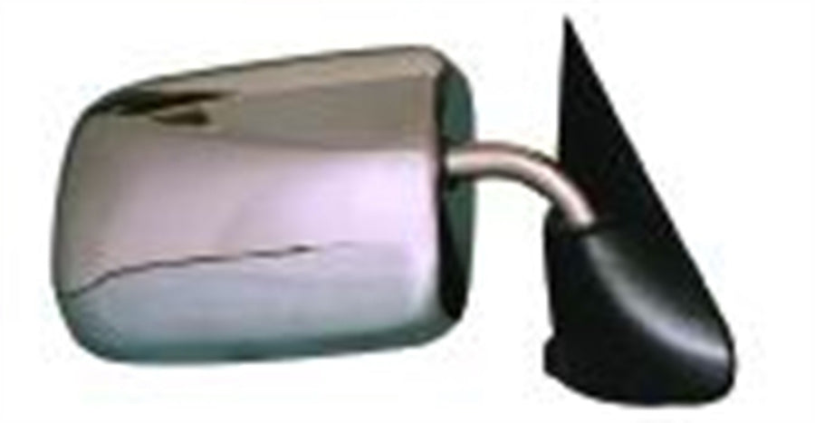 Dodge OE Style CIPA 46410 Chrome Manual Replacement Passenger Side Mirror