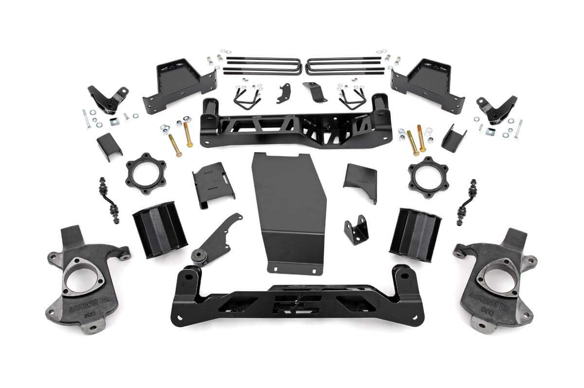 6" Lift Kit Rough Country for 2014-2018 GMC Denali 1500 | MagneRide - 18201