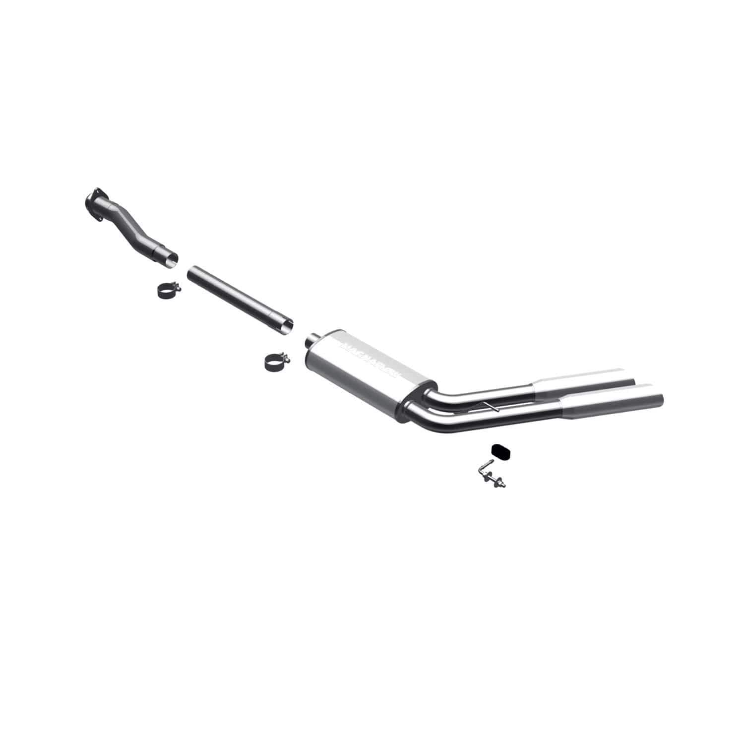 Large MagnaFlow Stainless Steel Performance Exhaust System Kit