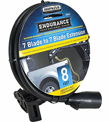 7-to-7 Blade Hopkins Towing Solutions 20049 8' Molded Cable 5th Wheel Extension