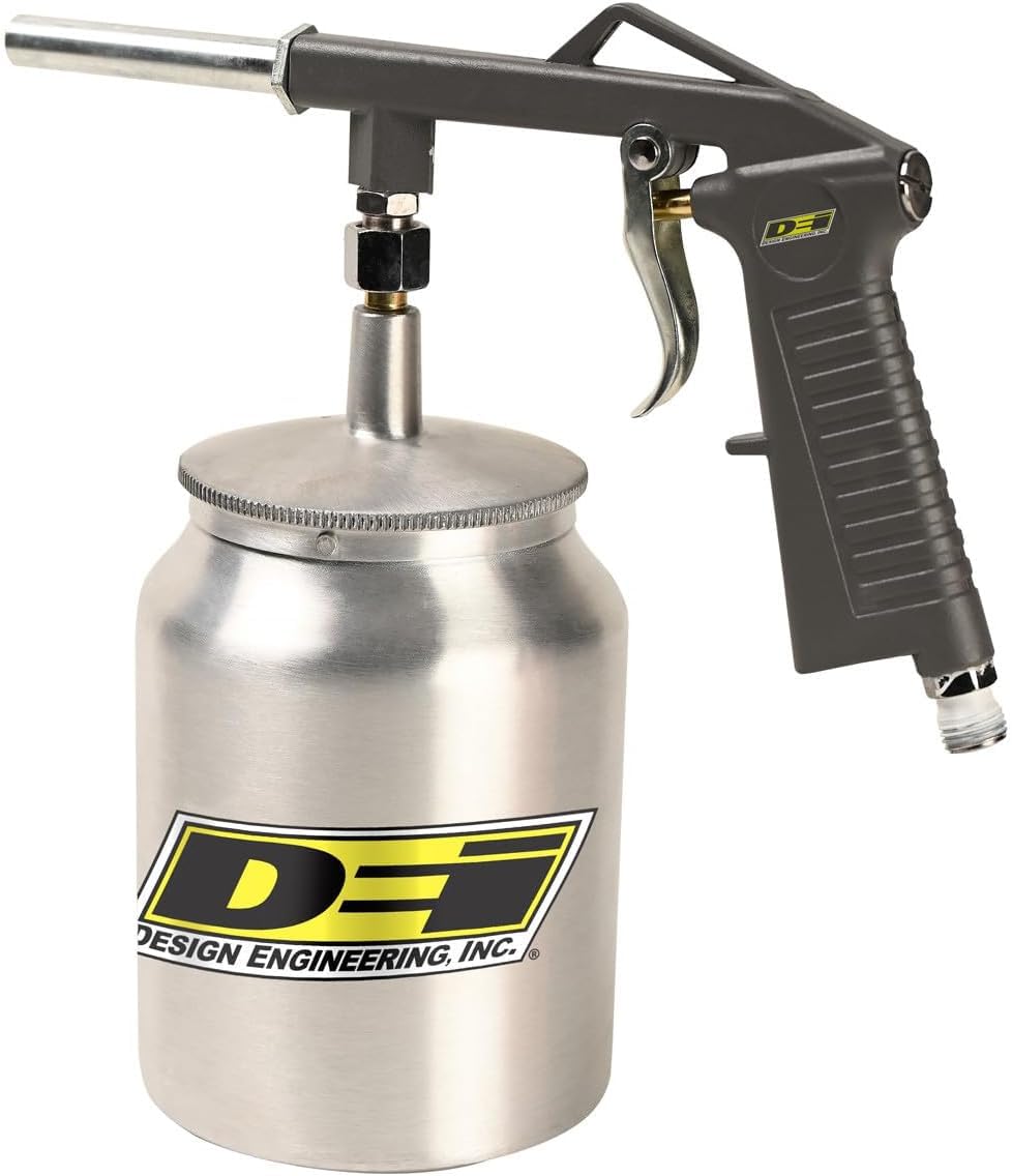 ATAC™ Spray Gun Design Engineering for Undercoating & Thermal Acoustic Treatments | Die-Cast Aluminum Body - 25 oz Suction Feed Canister - Standard Nozzle | Ideal for ATAC™ & Similar Coatings