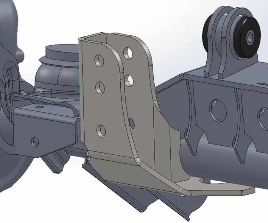 Raised Bracket Tracbar (for Tj Front Axle) Artec Industries