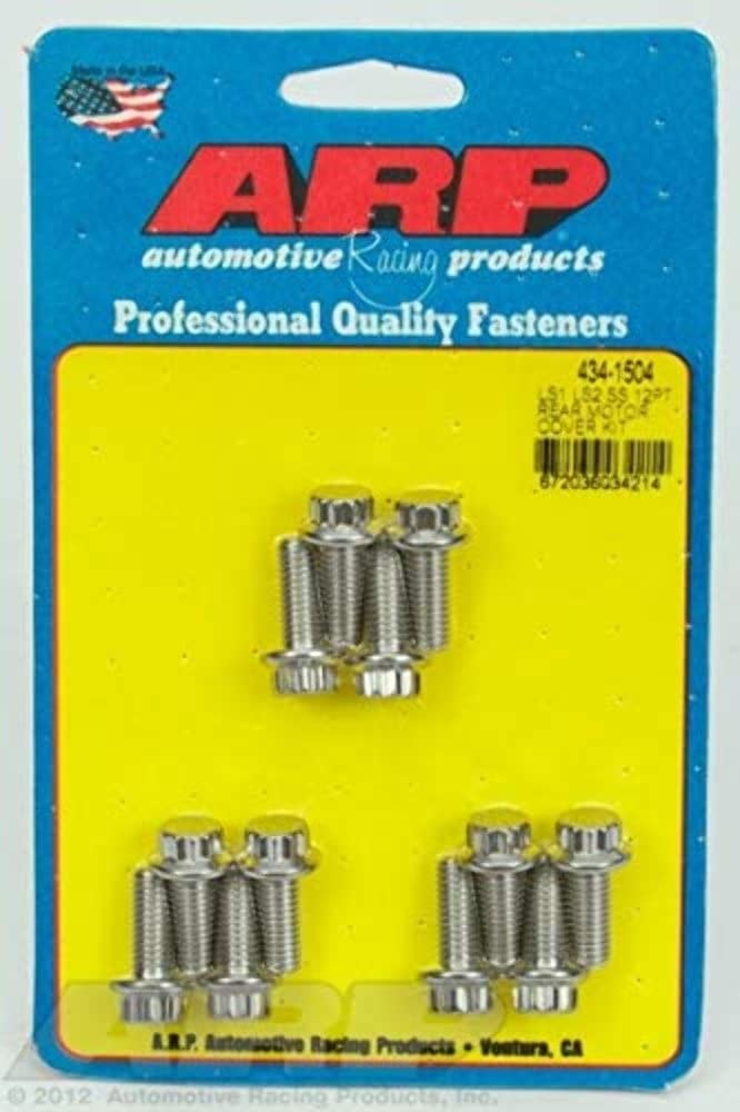 Motor Cover Bolt Kit ARP (434-1504), Stainless Steel, Rear