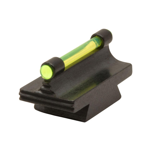 3/8-Inch TRUGLO Dovetail Front Steel Gun Sight Replacement Fiber Optic Ramp Sight - .343", Green