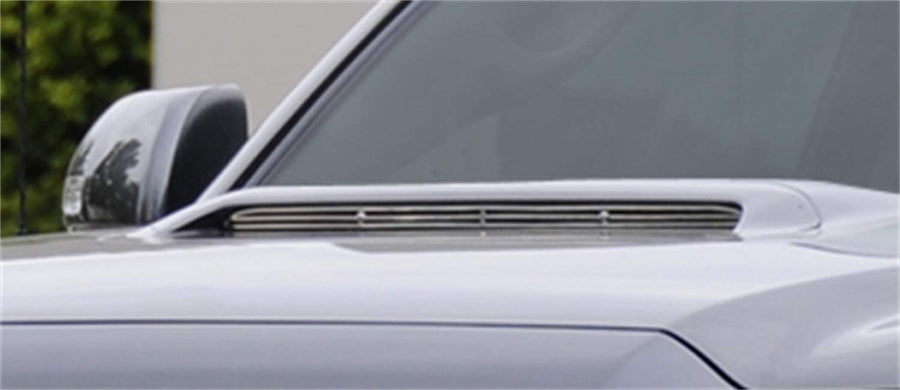 2012-2015 Tacoma T-Rex Grilles Billet Hood Scoop, Polished, 1 Pc, Insert - PN #20939