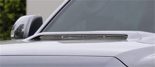 2012-2015 Tacoma T-Rex Grilles Billet Hood Scoop, Polished, 1 Pc, Insert - PN #20939