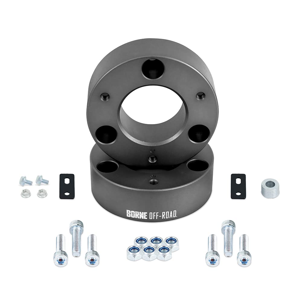 3-Inch Borne Off-Road Front Lift Kit, Compatible with Chevy/GMC Silverado/Sierra 1500 2007-2019