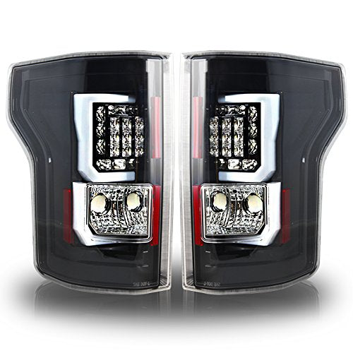 Off Road Series Winjet for [2015 2016 2017 2018 Ford F-150] DRL LED Tail lights