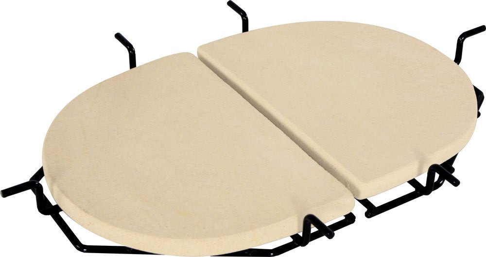 Primo Ceramic Heat Reflector Plates 324 for Primo Oval XL Grill, 2 per Box