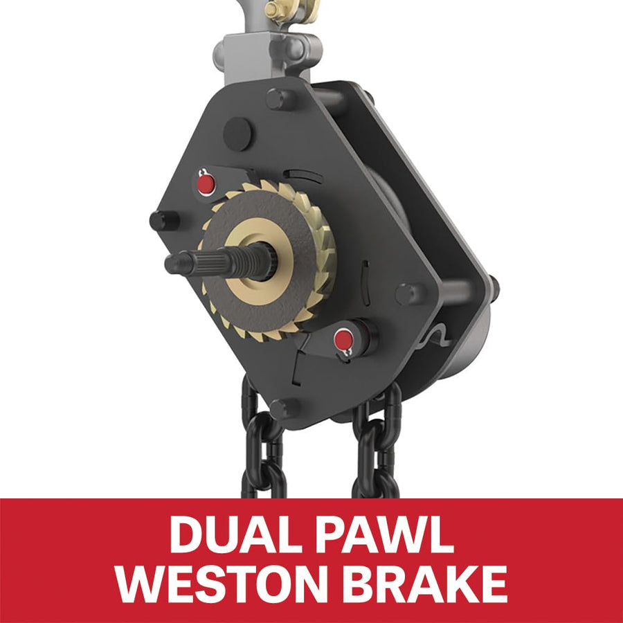 1/4-Ton Mini-Puller JET Lever Hoist, 5' Lift (Model JLP-025A-5)