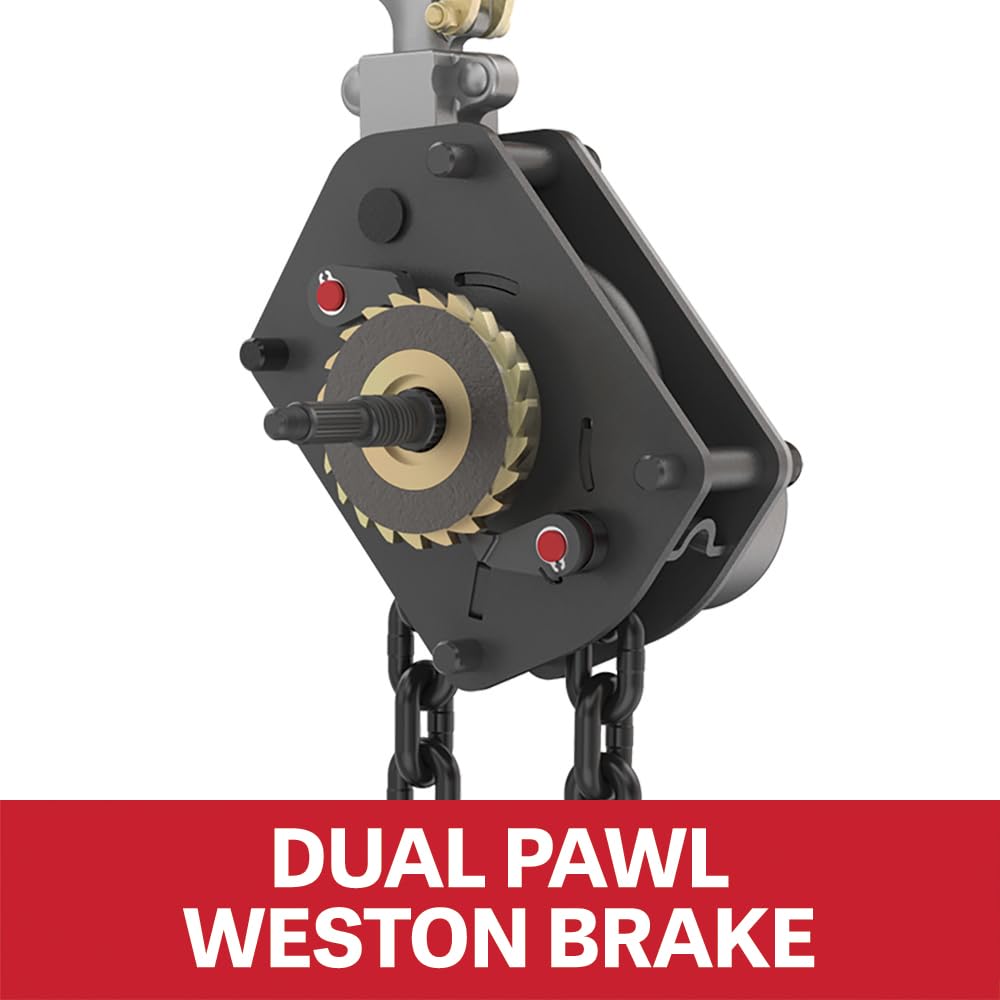 3/4-Ton JET Lever Hoist, 10' Lift (Model JLP-075A-10)