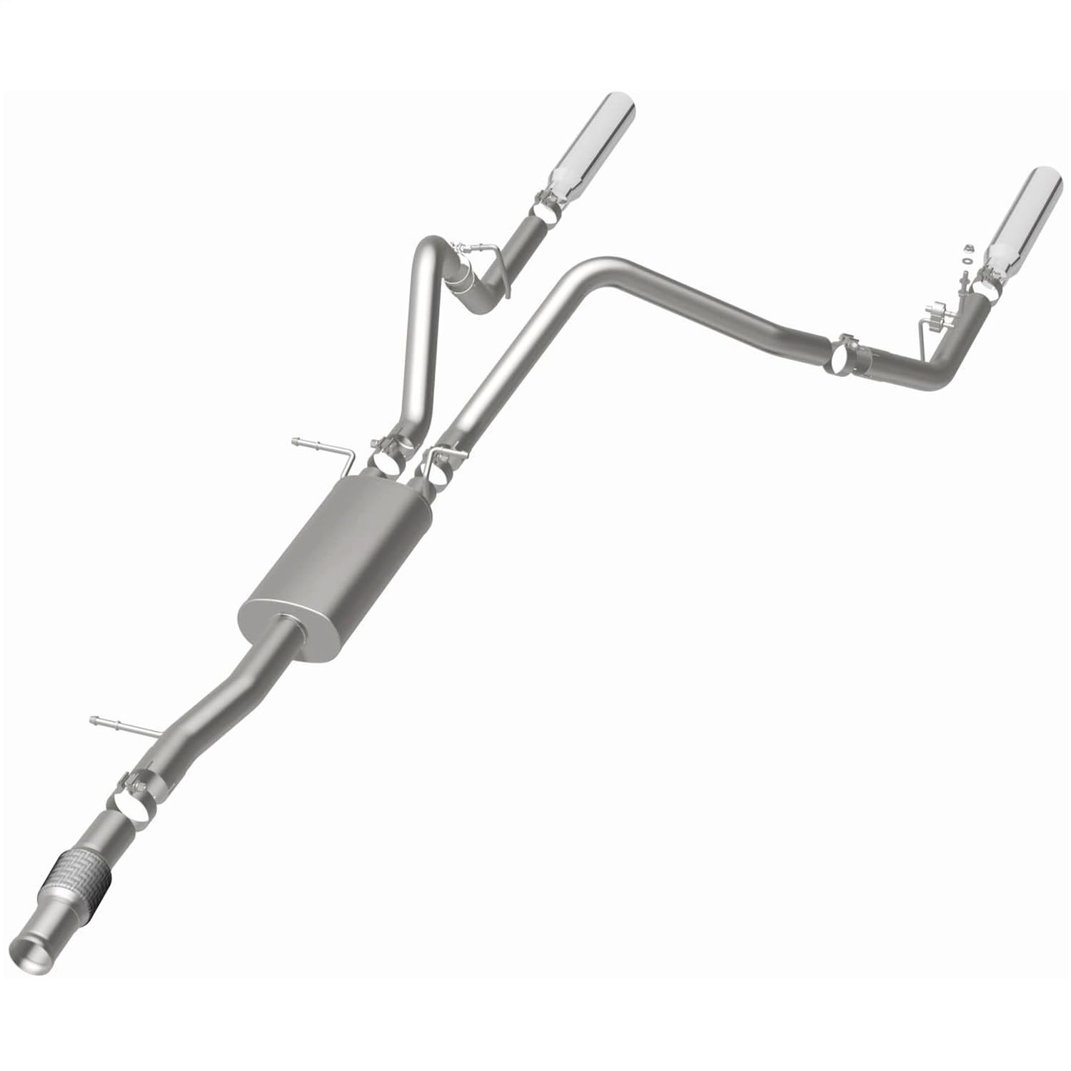 Cat-Back Exhaust Magnaflow 15278 14 Chev Silverado V8 5.3L Polished