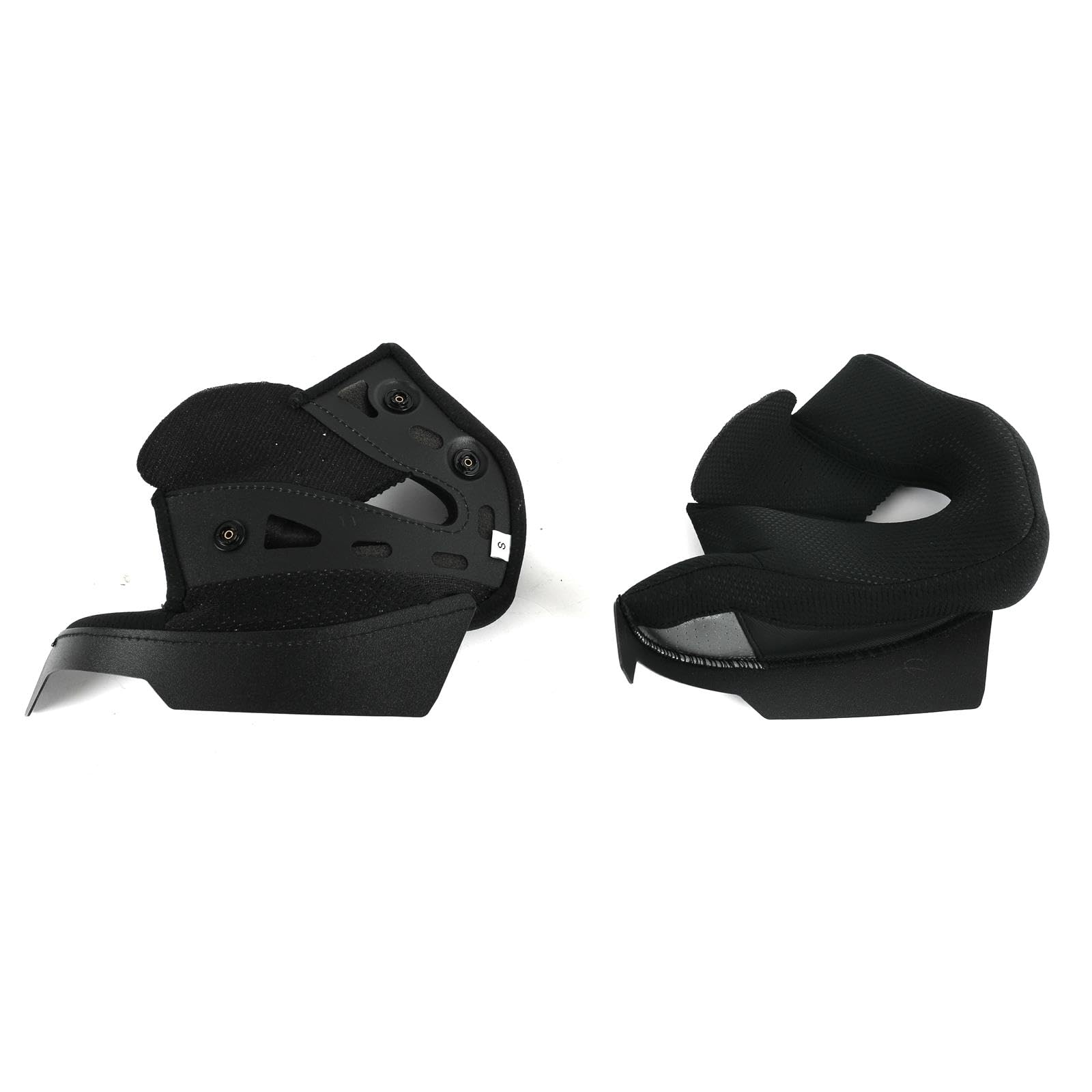 Simpson MBCP2X Motorcycle Bandit Helmet - Cheek Pads - XXL - Black - Pair