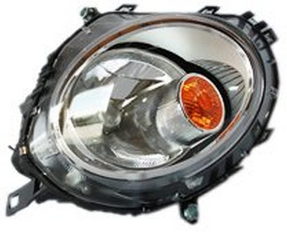 Right Headlight Assembly TYC Compatible with 2007-2013 Mini Mini Cooper