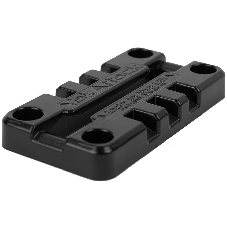YakAttack Switch MightyMount | Universal Deck Mount Adapter for Track Accessories | Fits Scotty, RAM, Cannon Patterns | LockNLoad Compatible | Yak Attack USA-Made