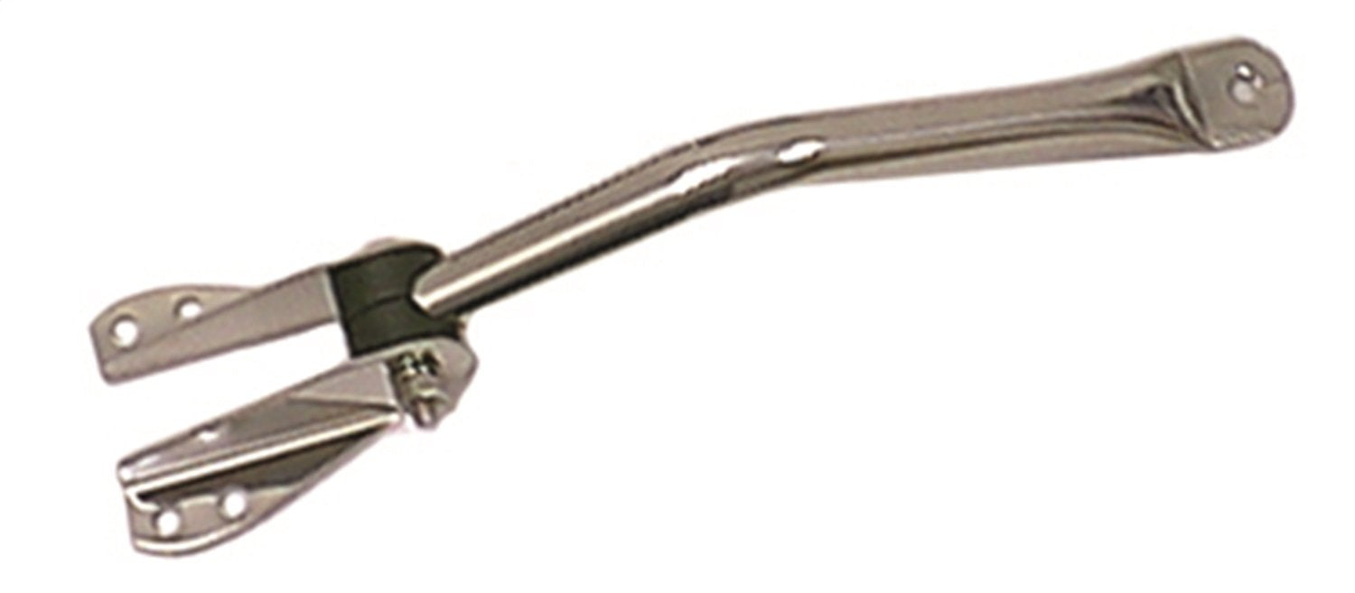 Door Mirror Arm Kit, Left, Rugged Ridge, Bracket, Stainless Steel | 11007.01 | Fits 1955-1986 Jeep CJ