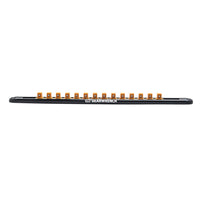 3/8" Drive GEARWRENCH Magnetic Socket Rail Includes 14 Clips - 83127