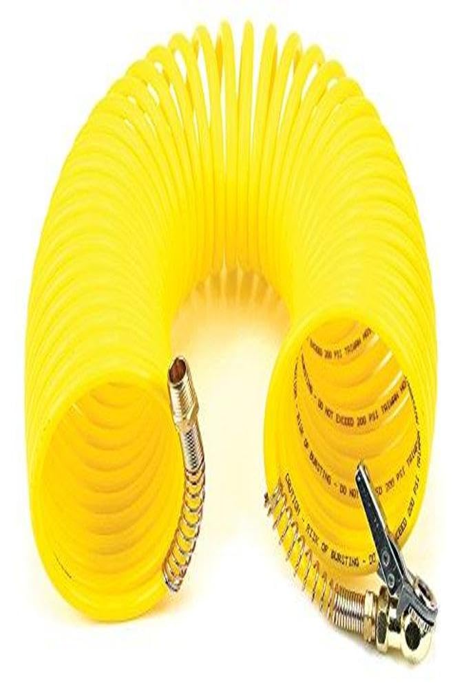 35' Viair Coil Hose with Clip-on Tire Chuck