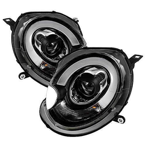Projector Style Spyder Auto Headlights Black/Clear 5080608