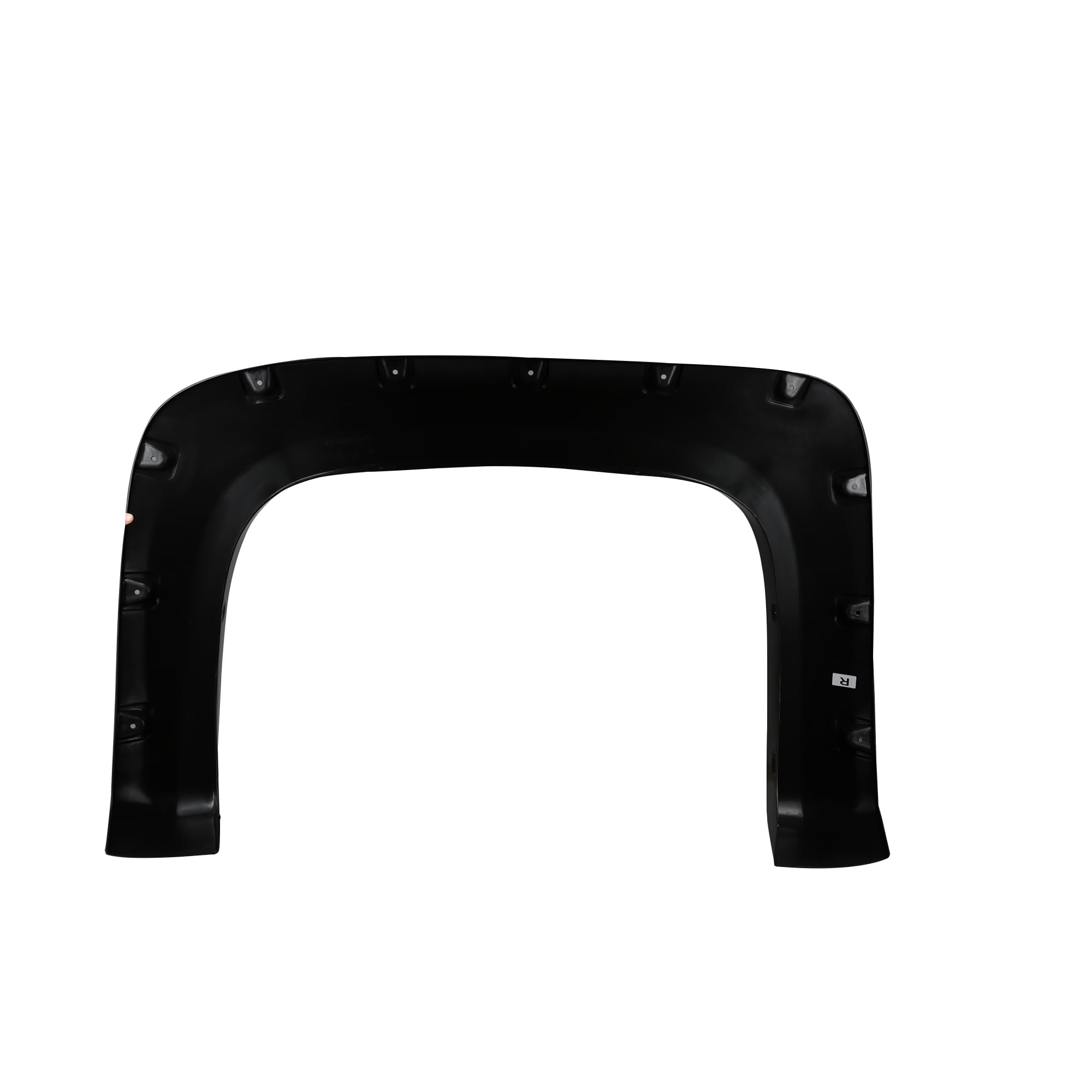Fender Flares Black Riveted Style Black Compatible with 07-14 Silverado 1500|2007-2014 Chevrolet Silverado 2500|07-14 Silverado 3500-FPSSI07