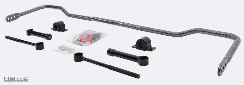 7843 Hellwig Solid, Heat Treated Chromoly, 7/8" Rear Sway Bar