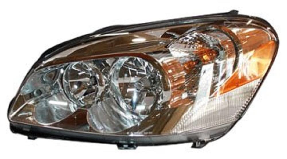 Left TYC Headlight Assembly Compatible with 2006-2008 Buick Lucerne