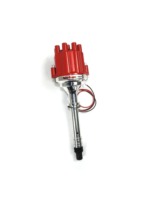 D7200801 Pertronix Dist Billet I3 Marine Chevy Red Cap, 1 Pack