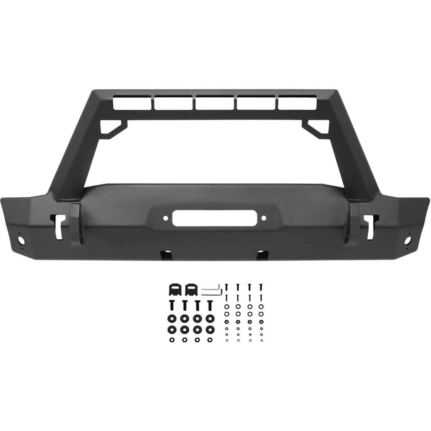 WJ2 Stubby Front Bumper Westin with LED Light Bar Mount fits 2018-2026 Wrangler JL 2020-2025 Gladiator