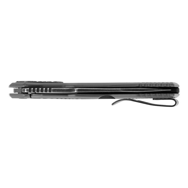 Cannonball Kershaw Pocket Knife, 3.5" D2 Carbon Steel Drop Point Blade, SpeedSafe Assisted Opening with Flipper, Frame Lock, EDC