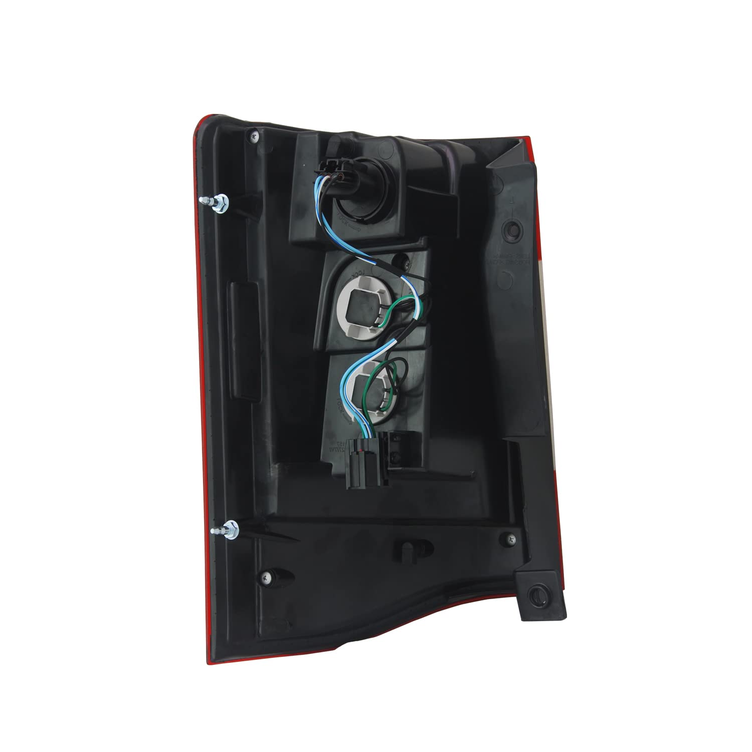 Left TYC Tail Light Assembly Compatible with 2011-2016 Chrysler Twn And Country