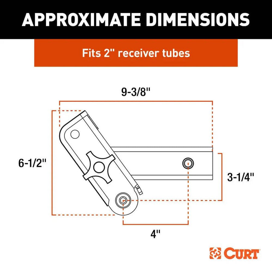 CURT ActiveLink 2" Receiver Shank 18402