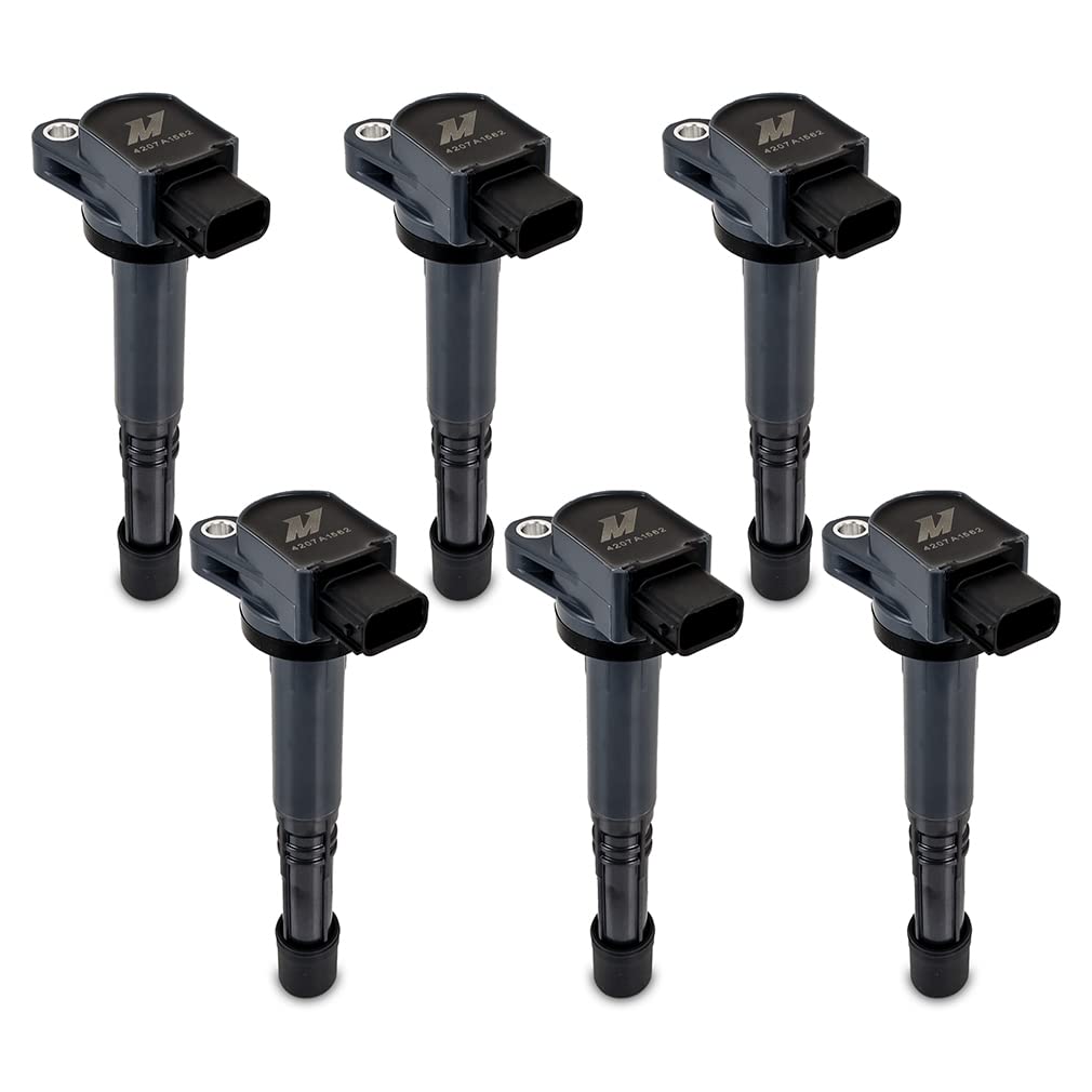 Mishimoto Set of 6 Ignition Coil, Compatible with Honda Civic 2002-2011