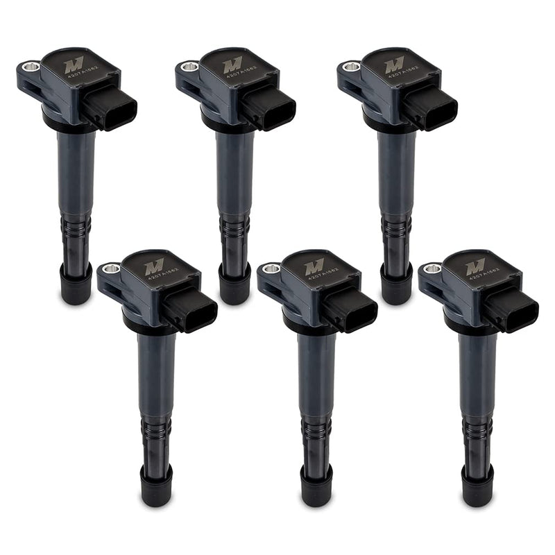 Mishimoto Set of 6 Ignition Coil, Compatible with Honda Civic 2002-2011
